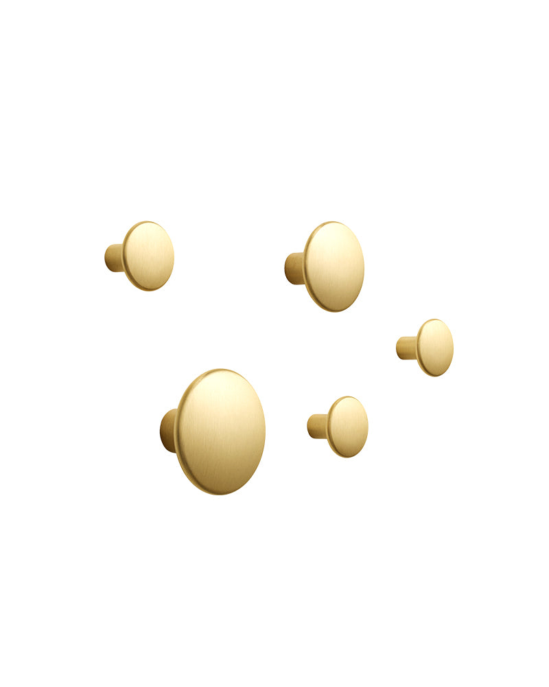 Dots - Κρεμάστρα από ορείχαλκο - 5 τεμ.
